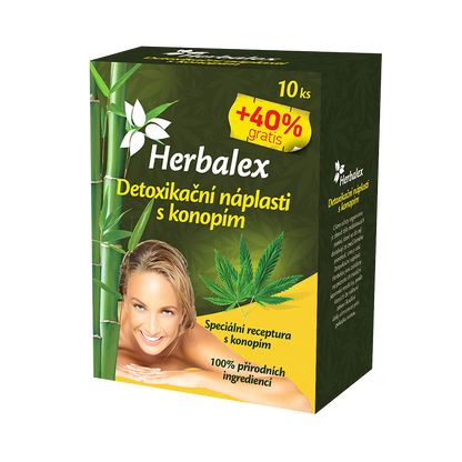 Detox patches with hemp