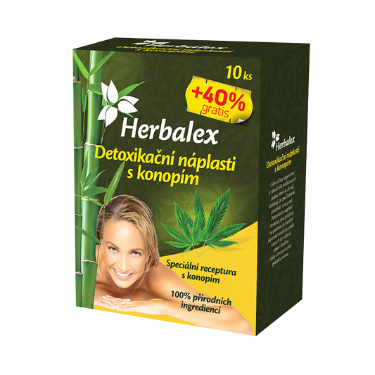 Detox patches with hemp